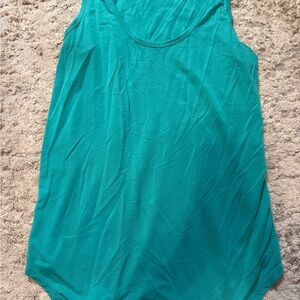 Teal Sleeveless Women's Tank Top